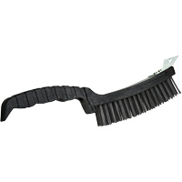 Brosse, Acier, 4 x 17 rangs de fils, Longueur 12" Distribution Jean Lapalme