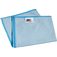 Chiffon de nettoyage pour vitres, Microfibre, Bleu Distribution Jean Lapalme