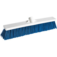 Balai-brosse pour le service alimentaire, Crins Moyen, 18", Polypropyl&egrave;ne, Blanc Distribution Jean Lapalme
