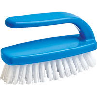 Nail Cleaning Brush, 4" L, Synthetic Bristles, Blue/White Distribution Jean Lapalme