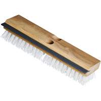 Utility Scrub Brush & Squeegee, 11" L, Polypropylene Bristles, White Distribution Jean Lapalme