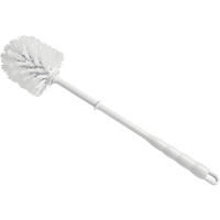 Bowl Brush, 15-1/2" L, Polypropylene Bristles, Red/White Distribution Jean Lapalme