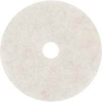 Tampon de m&eacute;lange naturel, 17", Brunissage, Blanc Distribution Jean Lapalme