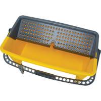 Seau et essoreuse pour vadrouille en microfibres, Passoire, 11 gal. US (44 pintes), Jaune Distribution Jean Lapalme
