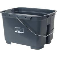 Seau double, Capacit&eacute; de 4,75 gal. US (19 pintes), Gris Distribution Jean Lapalme