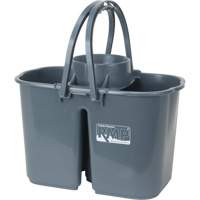 Mop Pail & Wringer, Strainer, 3.75 US Gal.(15 Quart), Grey Distribution Jean Lapalme