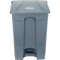 Poubelle &agrave; p&eacute;dale, Plastique, Capacit&eacute; 12 gal. US Distribution Jean Lapalme