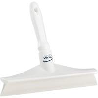 Raclette ultra hygi&eacute;nique pour paillasse, 10", Blanc Distribution Jean Lapalme