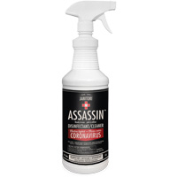 Janitori Assassin Ready-to-Use Disinfectant Cleaner, 1 L, Trigger Bottle Distribution Jean Lapalme