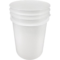 Heavy-Duty Pail, Plastic, 6 gal. Distribution Jean Lapalme