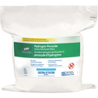 Lingettes d&eacute;sinfectantes et nettoyantes &agrave; base de peroxyde d'hydrog&egrave;ne Healthcare, 185 lingettes Distribution Jean Lapalme