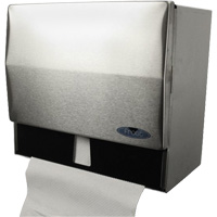 Distributeur d'essuie-mains universel, Manuel, 10,5" la x 6,75" p x 9,5" h Distribution Jean Lapalme
