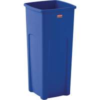 Untouchable&reg; Square Recycling Container, Bulk, Plastic, 23 US gal. Distribution Jean Lapalme