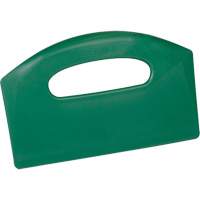 Grattoir de paillasse perceptible par d&eacute;tecteur de m&eacute;tal, Vert, 8-1/2" la x 5-1/4" lo Distribution Jean Lapalme