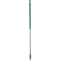Handle, Broom/Brush/Pad Holder/Scraper/Squeegee, Green, Ergonomic, 59" L Distribution Jean Lapalme