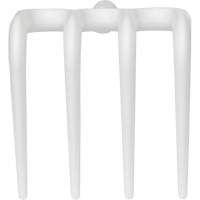 Fourche hygi&eacute;nique, Plastique, Blanc Distribution Jean Lapalme