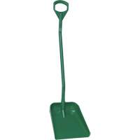 Pelle ergonomique &agrave; grande lame, Longueur de 51", Plastique, Vert Distribution Jean Lapalme