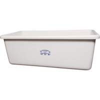 Bac de rangement et transport, Plastique, Blanc Distribution Jean Lapalme