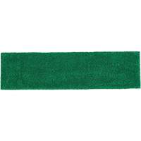 Adaptable Flat Mop Pad, Finishing, Microfibre, 5-1/2" x 19-1/2" Distribution Jean Lapalme