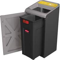 Configure Can Waste Container, Bulk/Curbside/Deskside, Steel, 23 US gal. Distribution Jean Lapalme