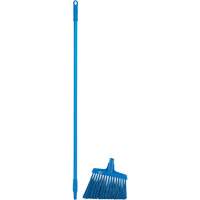 T&ecirc;te &agrave; balai en angle avec manche en m&eacute;tal, Crins Extra-ferme, 12", Polyester, Bleu Distribution Jean Lapalme
