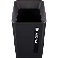 Bac d'ordures destin&eacute;s &agrave; l'enfouissement Sustain, Plastique/Acier, 23 gal. US Distribution Jean Lapalme