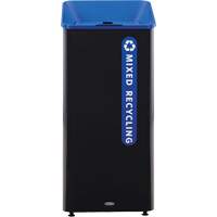 Bac de recyclage mixte Sustain, Vrac, Plastique, 23 gal. US Distribution Jean Lapalme