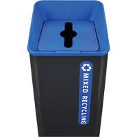 Bac de recyclage mixte Sustain, Vrac, Plastique, 23 gal. US Distribution Jean Lapalme