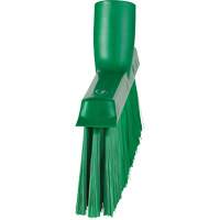 Balai biseaut&eacute; avec pas de vis inclin&eacute;, Crins Moyen, 10", Polyester, Vert Distribution Jean Lapalme
