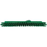Balai biseaut&eacute; avec pas de vis inclin&eacute;, Crins Moyen, 10", Polyester, Vert Distribution Jean Lapalme