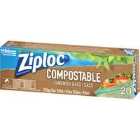 Sacs &agrave; sandwich compostables Ziploc Distribution Jean Lapalme