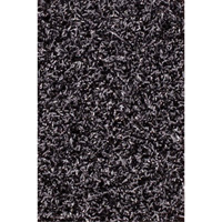 Tundra Indoor/Outdoor Matting, Latex/Polypropylene, Scraper Type, Tufted Cut Pile Pattern, 3-1/2' x 6', Charcoal Distribution Jean Lapalme