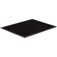 Gritstop Fingermat Entrance Matting, Rubber, Scraper Type, Finger Tip Style Pattern, 3' x 5', Black Distribution Jean Lapalme