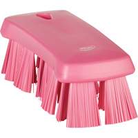 UST Hand Brush, Stiff Bristles, 6-9/10" Long, Pink Distribution Jean Lapalme
