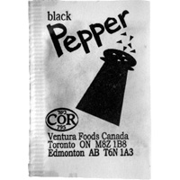 Sachet de poivre Distribution Jean Lapalme