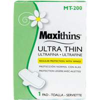 Maxithins&reg; Maxi Pad Ultra Thin with Wings Distribution Jean Lapalme