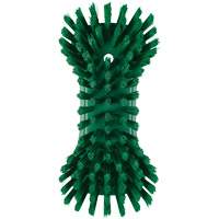 Hand Brush, Extra Stiff Bristles, 9-1/10" Long, Green Distribution Jean Lapalme
