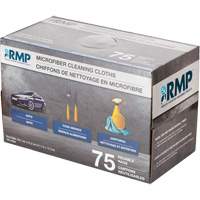 Chiffons lavables pour le nettoyage, Microfibre, Blanc Distribution Jean Lapalme