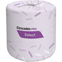 Pro Select&reg; Bathroom Tissue, 2 Ply, 420 Sheets/Roll, White Distribution Jean Lapalme