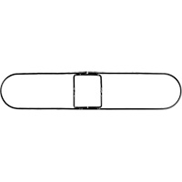 Cadre pour vadrouille &agrave; &eacute;pousseter Clipper, 36", M&eacute;tal Distribution Jean Lapalme
