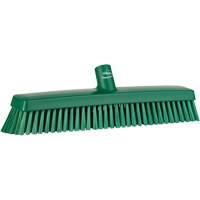 T&ecirc;te de balai-brosse, Crins Fin/Ferme, 16-1/2", Polyester/Polypropyl&egrave;ne, Vert Distribution Jean Lapalme