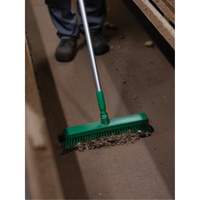 T&ecirc;te de balai-brosse, Crins Fin/Ferme, 16-1/2", Polyester/Polypropyl&egrave;ne, Vert Distribution Jean Lapalme