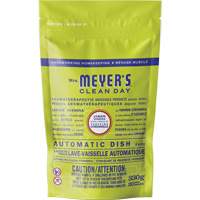 Sachets de d&eacute;tergent pour lave-vaisselle automatique Mrs. Meyer's Clean Day, Capsules, 330 g, Verveine citronnelle Distribution Jean Lapalme