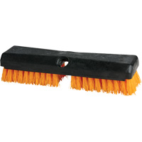Brosse de nettoyage, 10" l, Soies Polypropyl&egrave;ne, Noir/Rouge Distribution Jean Lapalme