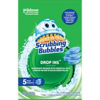 Pastilles nettoyantes pour toilettes Scrubbing Bubbles Drop-Ins, 200 g, Tampon Distribution Jean Lapalme