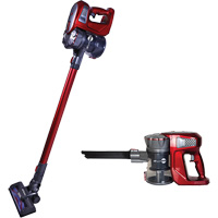 Rapid Red Cordless Stick Vacuum, Dry, 0.5 US Gal. (1.89 Litres) Distribution Jean Lapalme