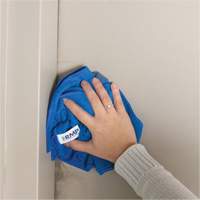Chiffon de d&eacute;poussi&eacute;rage et nettoyage, Microfibre, Bleu Distribution Jean Lapalme