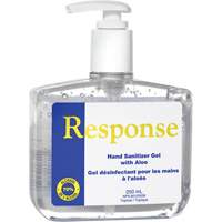 Gel d&eacute;sinfectant pour les mains &agrave; l'alo&egrave;s Response, 250 ml, Bouteille &agrave; pompe, 70 % alcool Distribution Jean Lapalme