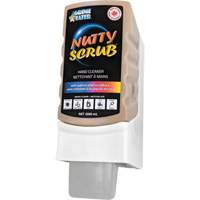Nettoyant &agrave; mains avec exfoliant en coquille de noyer Nutty Scrub, Pierre ponce, 2000 ml, Cartouche en plastique, Sans parfum Distribution Jean Lapalme