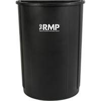Half-Round Garbage Bin, Polyethylene, 21 US gal. Distribution Jean Lapalme